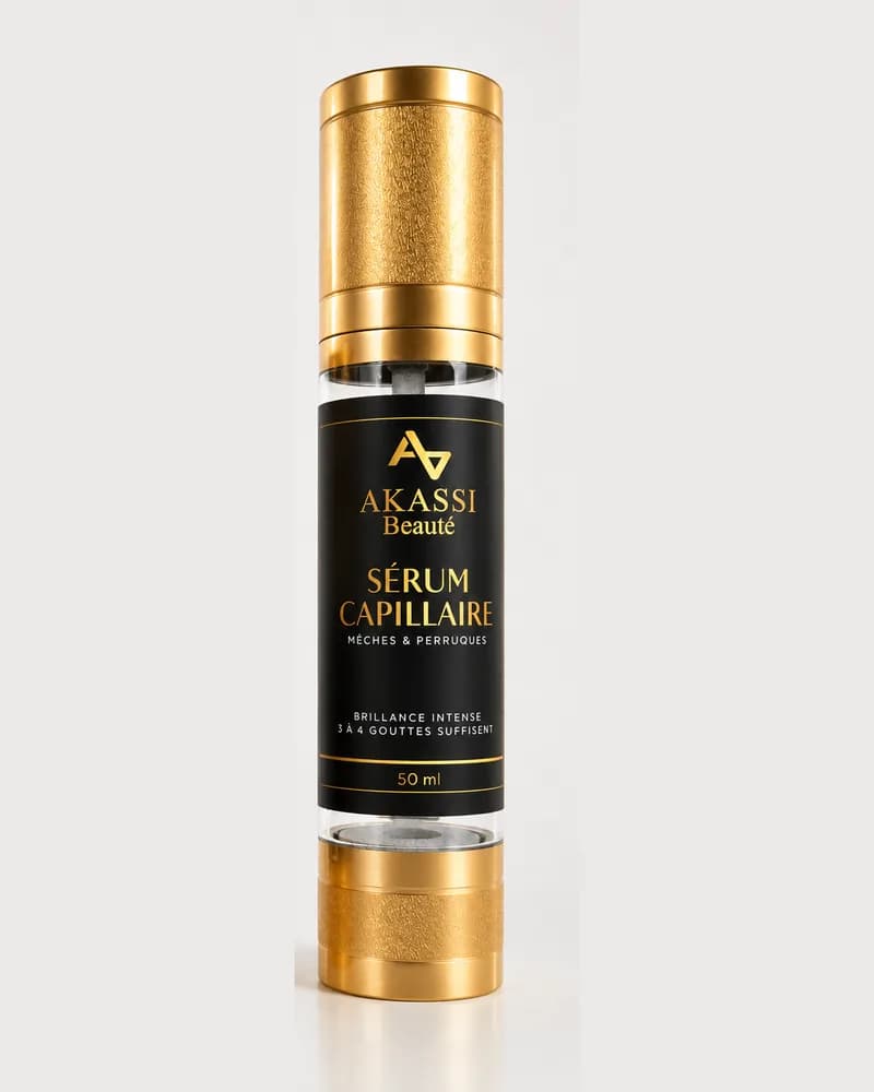 SÉRUM SECRET D'AKASSI, flacon doré 50 ml